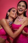 Shop_Outhouse_Pink Drip Oh Choker _Online_at_Aza_Fashions