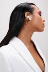Shop_Outhouse_Gold Plated Drip Oh Pod Ear Cuff_Online_at_Aza_Fashions