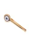 Buy_Outhouse_Gold Evil Eye Hair Pin _at_Aza_Fashions