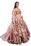 Buy Ohaila Khan Pink Raw Silk, Net Sweetheart Neck Embroidered Lehenga Set at Aza Fashions Buy_Ohaila Khan_Pink Raw Silk, Net Sweetheart Neck Embroidered Lehenga Set _at_Aza_Fashions