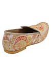 Shop_Veruschka by Payal Kothari_Pink Brocade Loafers _Online_at_Aza_Fashions