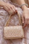 Buy Lovetobag Pink Japanese Beads Opal Crystal Embellished Flapover Clutch at Aza Fashions Buy_Lovetobag_Pink Japanese Beads Opal Crystal Embellished Flapover Clutch _at_Aza_Fashions