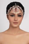 Opalina Soulful Jewellery_Gold Plated Bead Drop Mathapatti _Online_at_Aza_Fashions