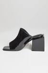 Buy_Tiesta_Black Square Block Heels _Online_at_Aza_Fashions