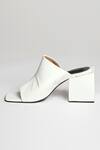 Tiesta_White Square Toe Block Heels _Online_at_Aza_Fashions