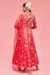 Shop_Nachiket Barve_Floral Embroidered Anarkali Set_at_Aza_Fashions