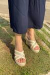 Shop_Miraki_Gold Gota Work Wedges _Online_at_Aza_Fashions