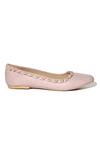 Paio_Peach Eve Ballet Flats_Online_at_Aza_Fashions