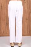 Aryavir Malhotra_White Cotton Pant _Online_at_Aza_Fashions