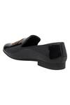Shop_Domani_Black Handcrafted Embroidered Loafers _Online_at_Aza_Fashions