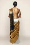 Shop_Payal Khandwala_Gold Handwoven Silk Saree_at_Aza_Fashions