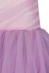 Shop_PinkCow_Multi Color Draped Embellished Gown For Girls_Online_at_Aza_Fashions