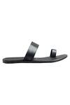 Buy_Dmodot_Black Strap Sandals_Online_at_Aza_Fashions