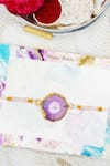 Puneet Gupta_Gold Gemstones Agate Rakhi _Online_at_Aza_Fashions