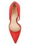 Buy_Sephyr_Red Crystals Embellished Genuine Leather Pumps _Online_at_Aza_Fashions