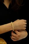 Buy_Phiroza_Kundan Layered Bracelet_at_Aza_Fashions