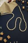 Shop_Do Taara_Gold Pearls Eyewear Sling_Online_at_Aza_Fashions