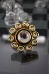 Buy Paisley Pop Gold Plated Kundan Floral Adjustable Ring Online at Aza Fashions Buy_Paisley Pop_Gold Plated Kundan Floral Adjustable Ring _Online_at_Aza_Fashions