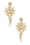 Shop_Khwaab by Sanjana Lakhani_Kundan Choker Jewellery Set_Online_at_Aza_Fashions