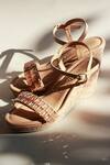 PHENOMINAAL_Beige Embellishments Cork Wedge Heels _Online_at_Aza_Fashions
