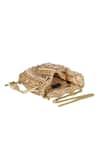 Shop_Lovetobag_Gold Beads, Tassels, Embroidery Amara Handcrafted Embellished Potli _Online_at_Aza_Fashions