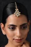 Buy Paisley Pop Gold Plated Handcrafted Kundan Maangtikka Online at Aza Fashions Buy_Paisley Pop_Gold Plated Handcrafted Kundan Maangtikka _Online_at_Aza_Fashions