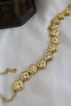 Buy_Paisley Pop_Gold Plated Kundans Embellished Mathapatti _Online_at_Aza_Fashions