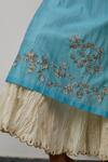 Buy_Prama by Pratima Pandey_Multi Color Silk Maheshwari Embroidered Tunic_Online_at_Aza_Fashions