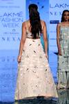 Shop_Payal Singhal_Pink Organza Thread Round Nesma Embroidered Lehenga Set _at_Aza_Fashions