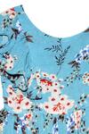 PWN_Blue Floral Print Dress For Girls_Online_at_Aza_Fashions