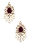 Anayah Jewellery_Kundan Choker Jewellery Set_Online_at_Aza_Fashions