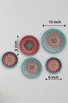The Quirk India_The Fling Of Mandala Decorative Wall Plates (Set of 5)_Online_at_Aza_Fashions