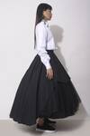 Buy_Quod_Black Cotton Ball Gown Skirt_Online_at_Aza_Fashions