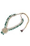 Shop_Anayah Jewellery_Kundan Bead Drop Long Necklace_at_Aza_Fashions