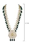 Anayah Jewellery_Kundan Bead Drop Necklace_Online_at_Aza_Fashions