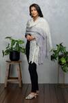 Rhe-Ana_Wool Pearl Embellished Stole_Online_at_Aza_Fashions