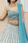 Buy_Riantas_Blue Tulle Embroidered Lehenga Set_Online_at_Aza_Fashions