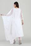 Shop_Asaga_White Kurta Chanderi Silk Round Set _at_Aza_Fashions