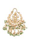 Buy_Riana Jewellery_Gold Plated Stones, Beads Drop Chandbalis _Online_at_Aza_Fashions
