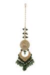 Riana Jewellery_Gold Plated Real Jadtar Stones Embellished Chandelier Earrings _Online_at_Aza_Fashions
