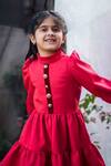 Shop_Hoity Moppet_Tiered Dress For Girls_Online_at_Aza_Fashions