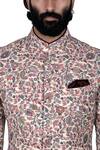 Buy_Rohit Kamra Jaipur_Beige Cashmere Cotton Silk Sherwani Set  _Online_at_Aza_Fashions