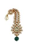 Buy_Riana Jewellery_Gold Real Jadtar Stones Embellished Kalangi _at_Aza_Fashions