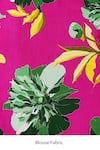 Rimi Nayak_Pink Printed Flower Pattern Chrysanthemum Floral Saree _at_Aza_Fashions