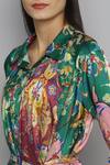 Shop_RANNA GILL_Multi Color Printed Silk Tunic_Online_at_Aza_Fashions