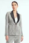Buy_Rocky Star_Grey Polyester Blend Plaid Blazer And Pant Set_Online_at_Aza_Fashions