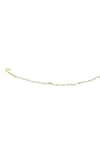 Zariin_Gold Plated Cutwork Hair Pin _at_Aza_Fashions