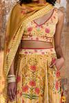 Shop_Anita Dongre_Yellow Silene Lehenga Set_Online_at_Aza_Fashions