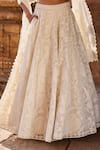 Shop_Anita Dongre_White Wild Herons Lehenga Set_Online_at_Aza_Fashions