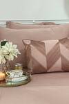 Buy_Sadyaska_Pink 100% Cotton Stacy Bedsheet Set _at_Aza_Fashions